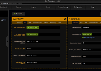 Noction releases IRP version 1.7, featuring the new configuration UI