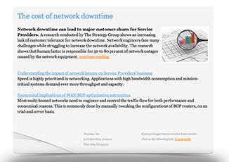 cost of network downtime