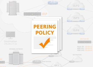 Peering policy