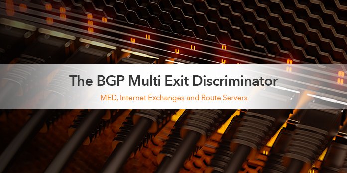 BGP multi exit discriminator