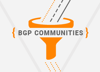 Using communities to filter BGP announcements