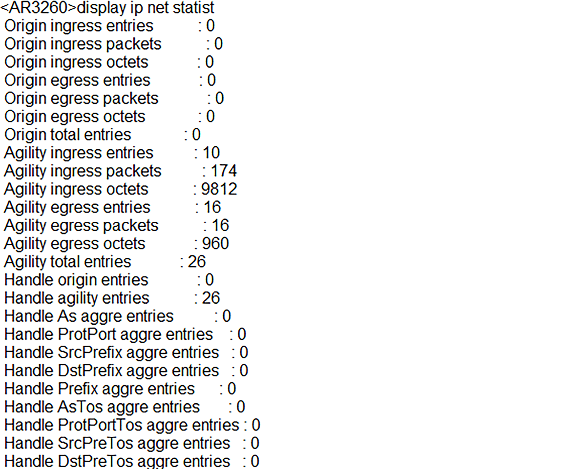 NetStream Statistics