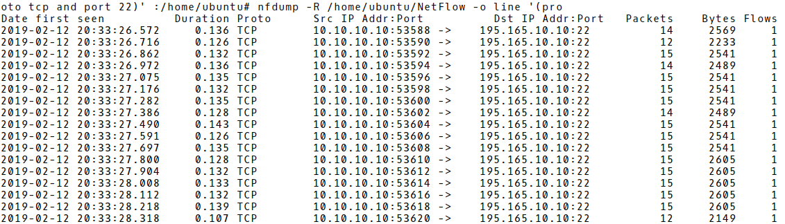 Detected Brute-force Phase Against an SSH Server