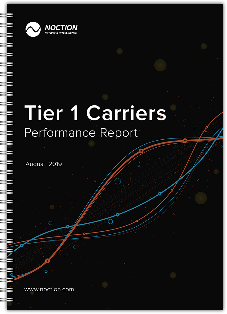 Tier 1 Carriers Performance Report - August 2019