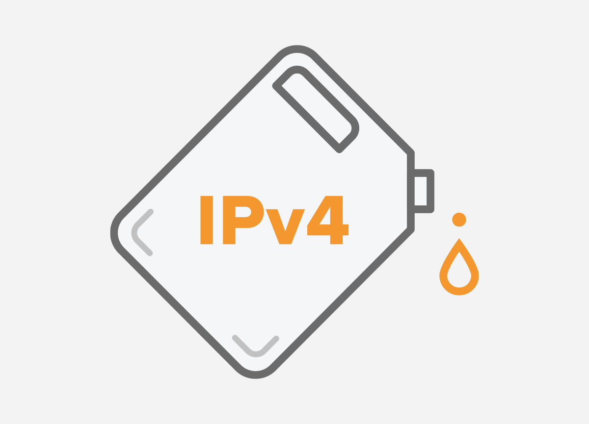 The IPv4 party is over