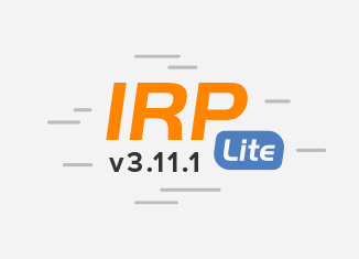 Introducing  IRP Lite 3.11.1