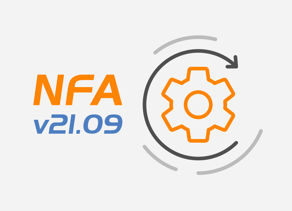 The new NFA v 21.09 is now available to the general public