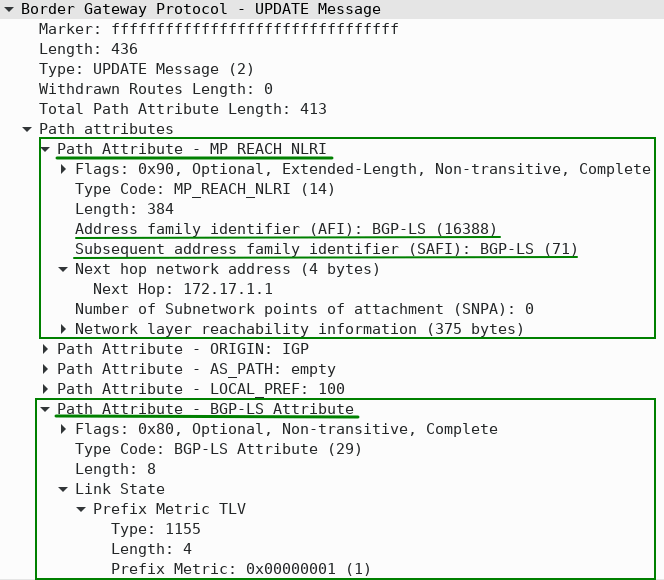 BGP Link State