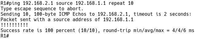 Ping to Test Emulated Circuit