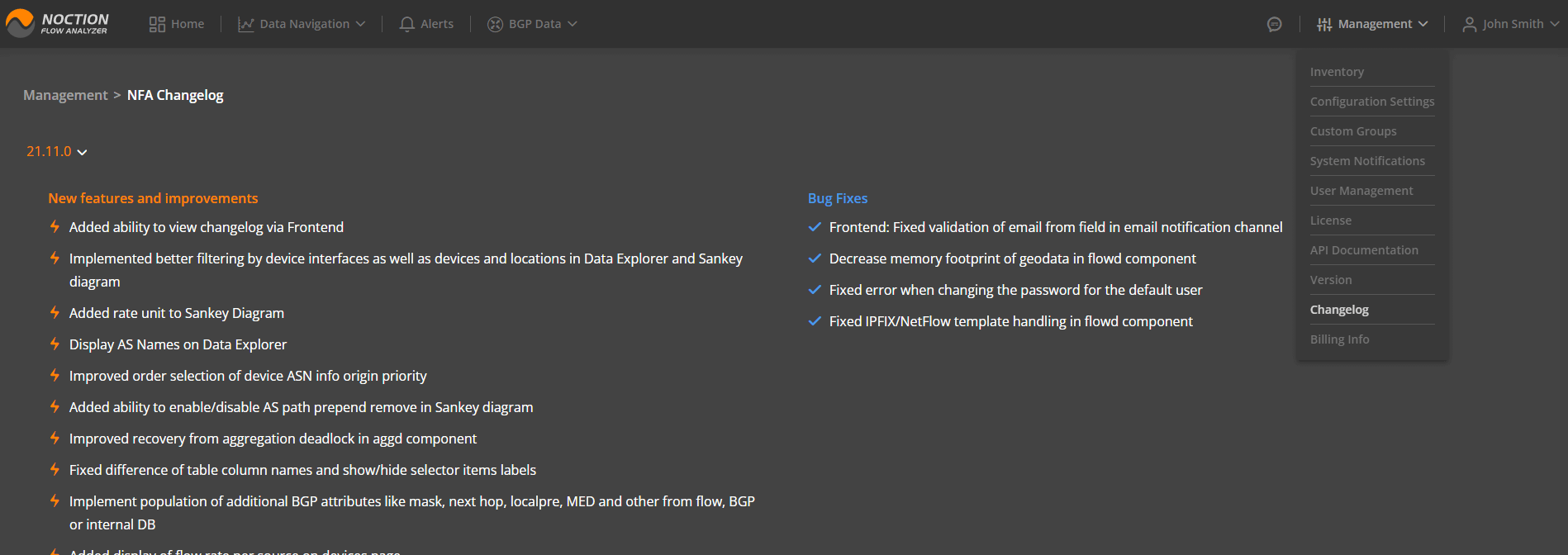 Changelog