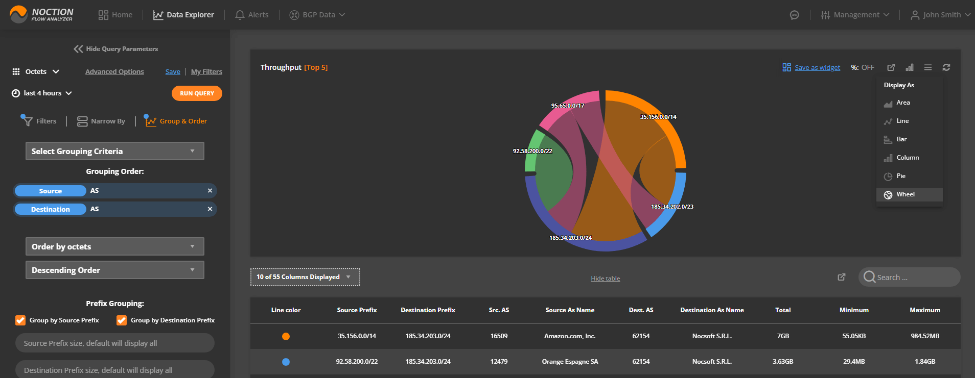 Noction Flow Analyzer 22.02