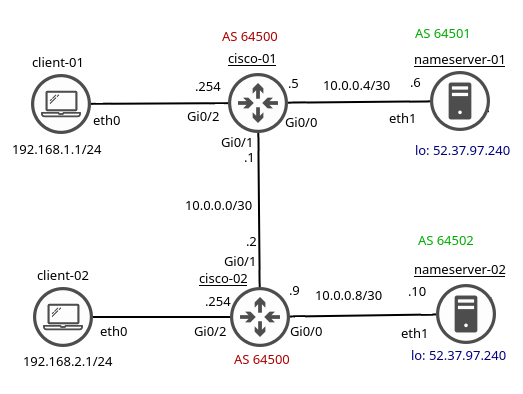 DNS resolvers