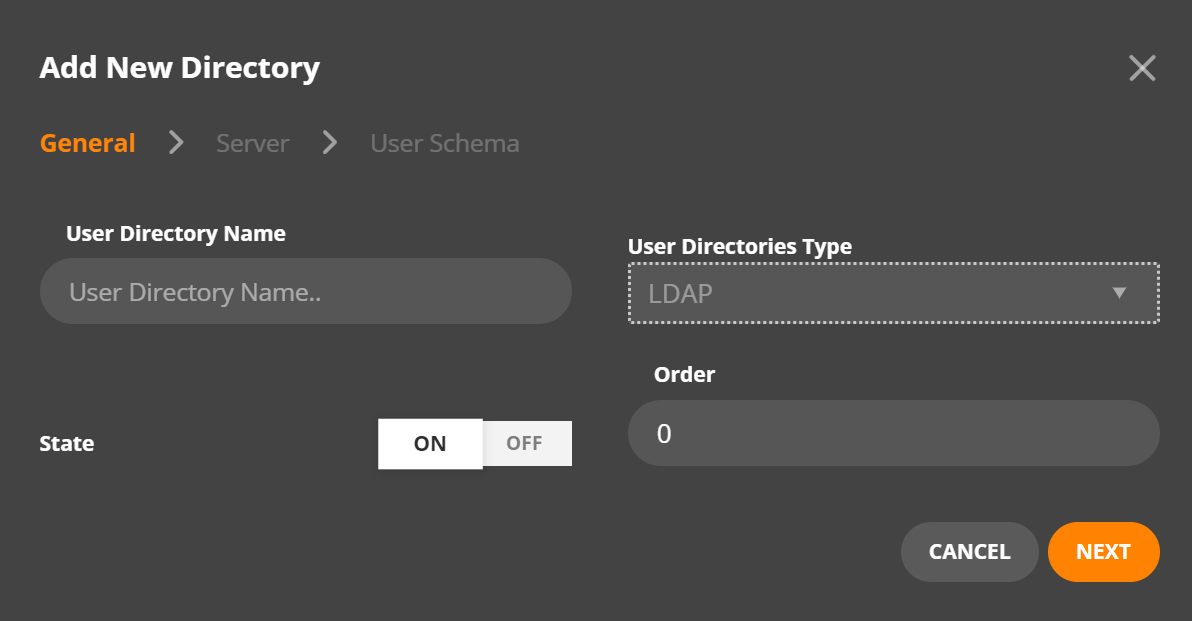 add new directory general