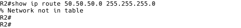 routing table