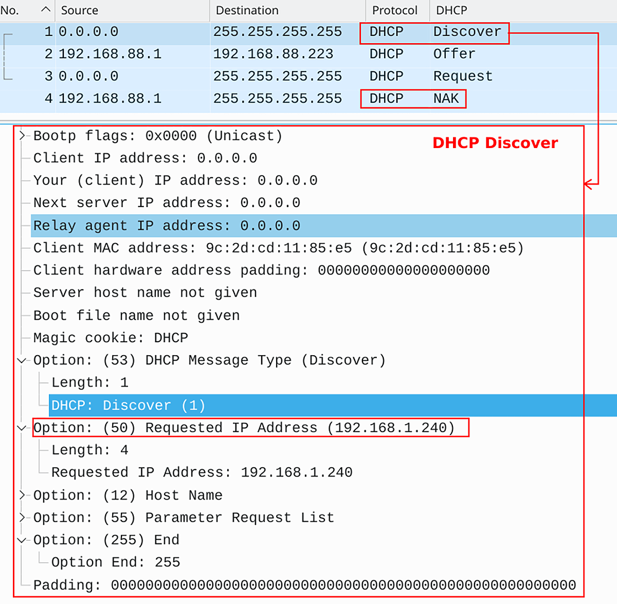 DHCP server