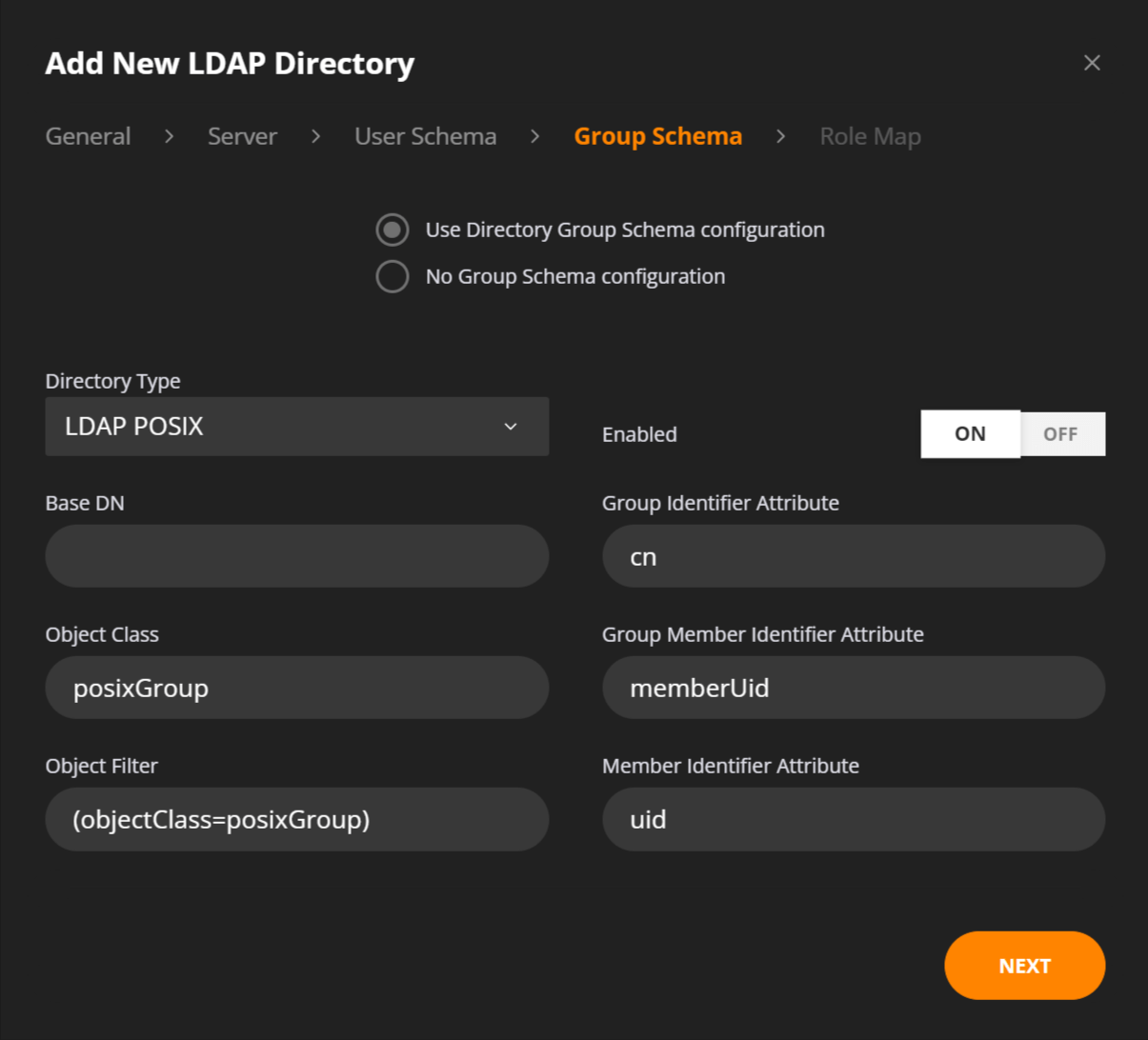add new directory server