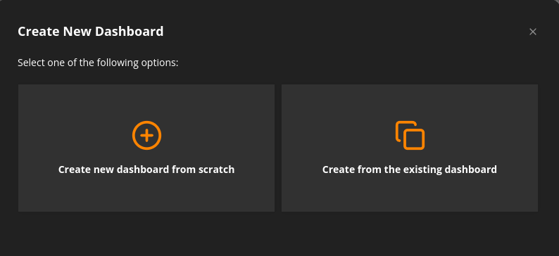new dashboard