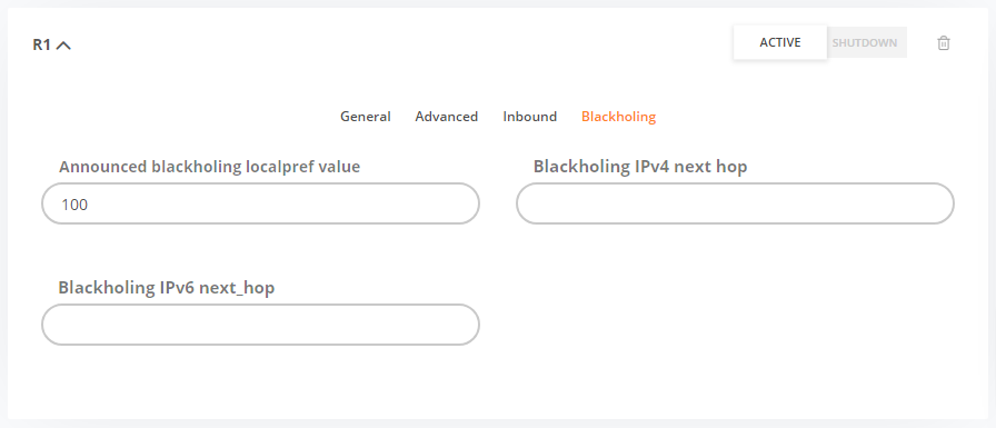 GMI Router Blackholing 