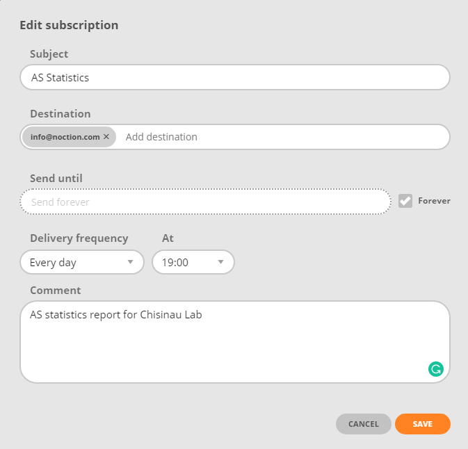 GMI Report Subscription