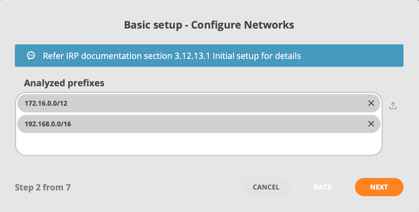 GMI Wizard Initial Setup