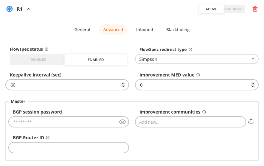 GMI Add Router Advanced