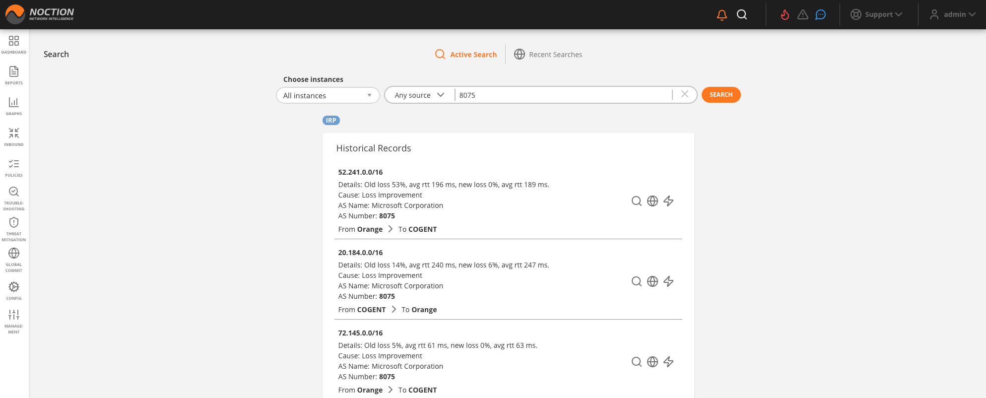 GMI Global Search results