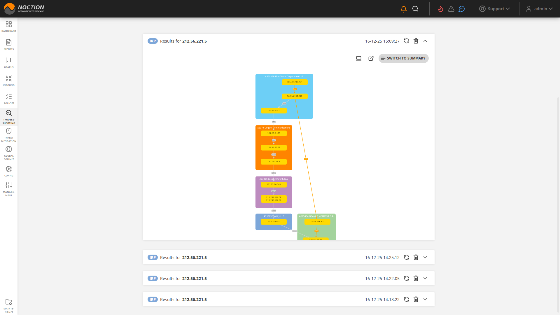 GMI Traceroute Graph