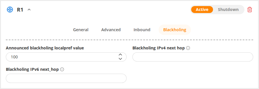 GMI Router Blackholing