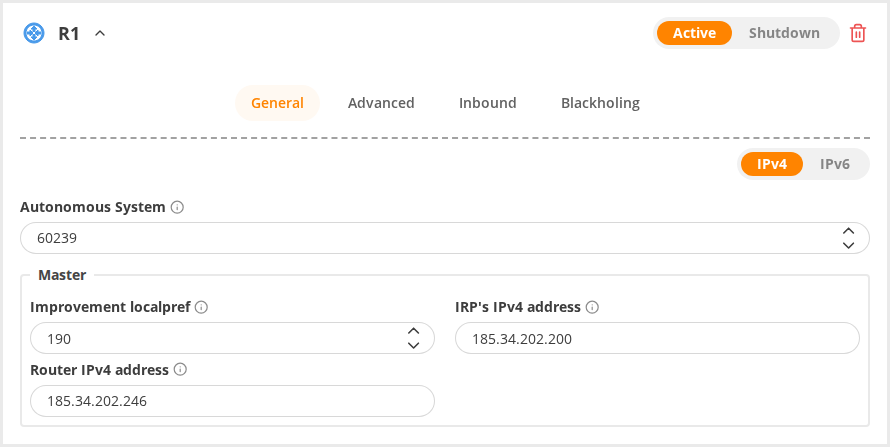 GMI Add Router