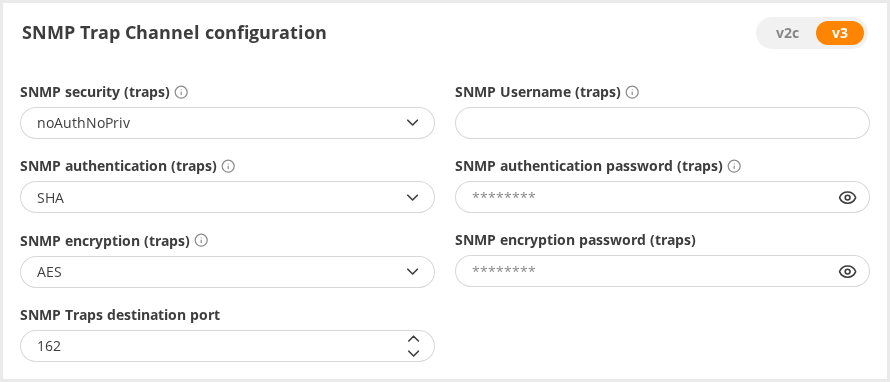 GMI SNMP Traps