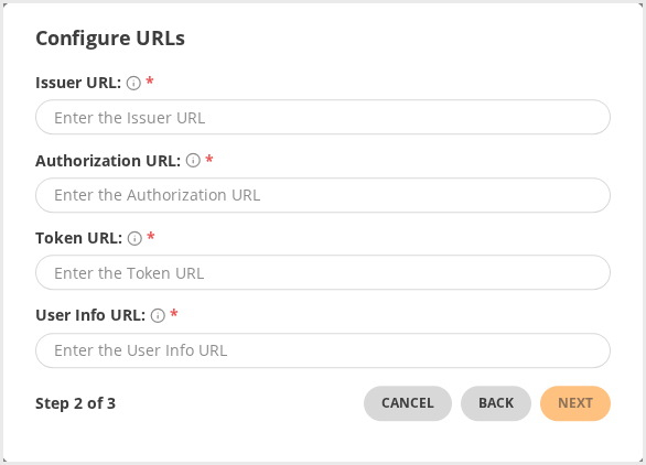 Add OIDC Provider URLs