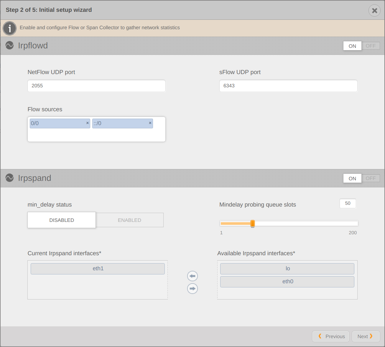 figure screenshots/configuration-editor/wizards-initial-setup-collectors.png